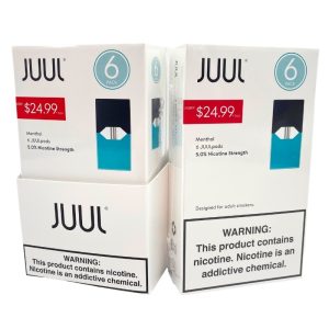 JUUL PODS MENTHOL 5% 6PACK ($24.99)