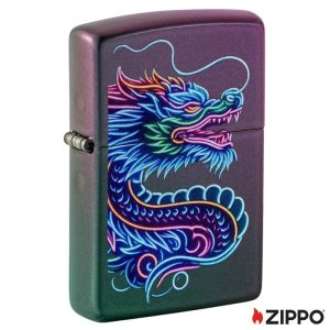 ZIPPO LIGHTER - NEON DRAGON DESIGN ($25.95)