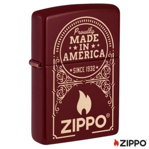 ZIPPO LIGHTER - MADE IN AMERICA DESIGN ($25.95)