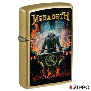 ZIPPO LIGHTER - MEGADETH ($30.95) [NEW WORLD ORDER]