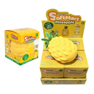 SQUISHY TOYS PINEAPPLE 4PCS