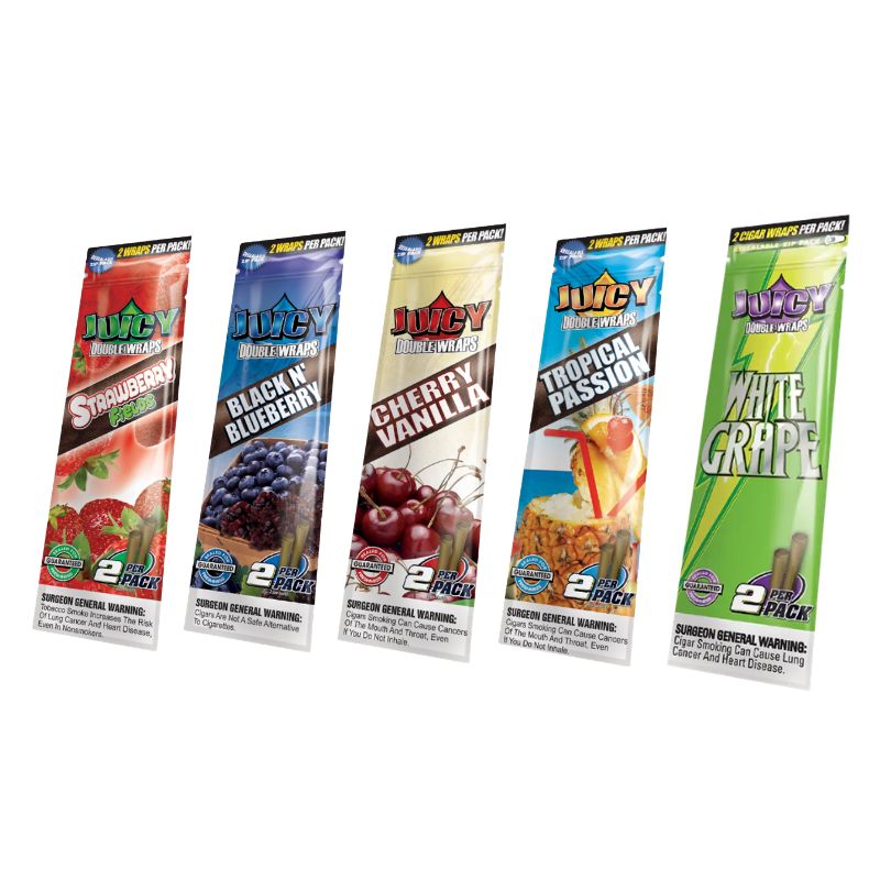 JUICY DOUBLE WRAPS 25/2 PACKS