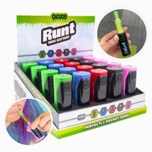 OOZE RUNT MINI BATTERY 400mAh 20PCS DISPLAY