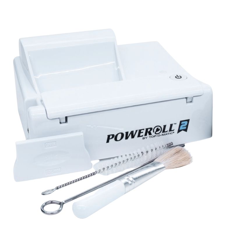 TOP POWEROLL 2 ELECTRIC CIGARETTE MACHINE - KING SIZE & 100MM
