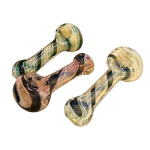 GLASS SPOON PIPE 3.5" (MIX COLORS) 3PCS