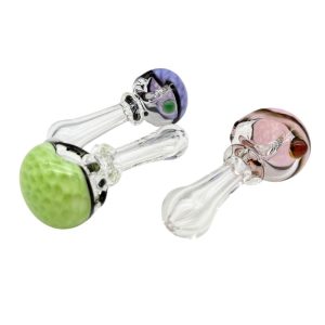 GLASS SPOON PIPE 3.5" (MIX COLORS) 3PCS