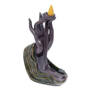 FUJIMA HAND WITH LOTUS BACKFLOW CONE BURNER (5"X2.5"6.5") IBC62