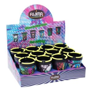 FUJIMA GLOW-IN-THE-DARK CAR ASHTRAY 12PCS (EX37)