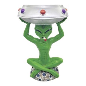FUJIMA JUMBO ALIEN UFO 18" ASHTRAY (LTJ11)