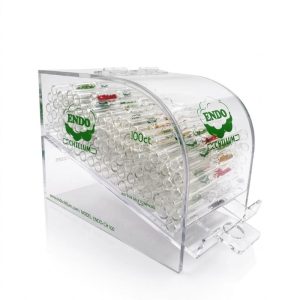 ENDO DISPLAY CHILLUM CLEAR 100PCS