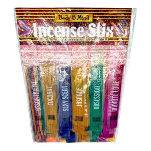 BODY & MIND INCENSE STIX DISPLAY 24/20 PACKS