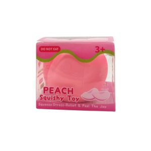 SQUEEZY TOY PINK PEACH 12PCS