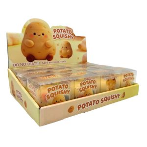 SQUEEZY TOY CRUNCHY POTATO 12PCS