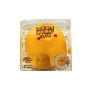 SQUEEZY TOY CRUNCHY CHICKEN 12PCS