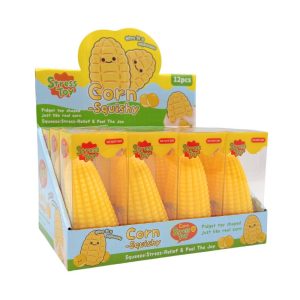 SQUEEZY TOY CRUNCHY CORN 12PCS